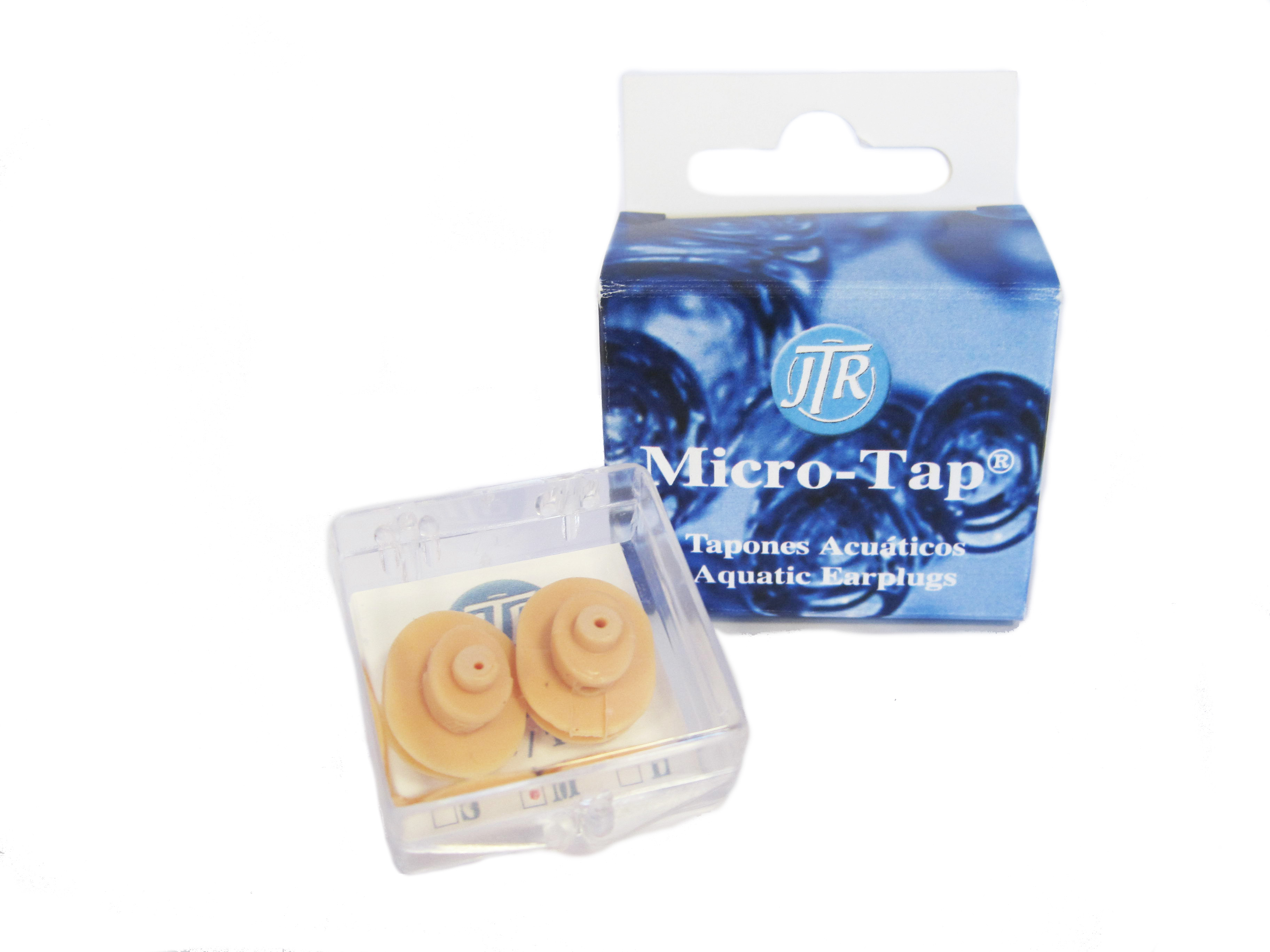 Los tapones acuáticos Micro-Tap nos permitirán proteger el oído del agua evitando los riesgos que conllevan los tapones tradicionales. Podremos bucear o realizar cualquier actividad acuática y compensar presiones sin que el tímpano sufra daño alguno.